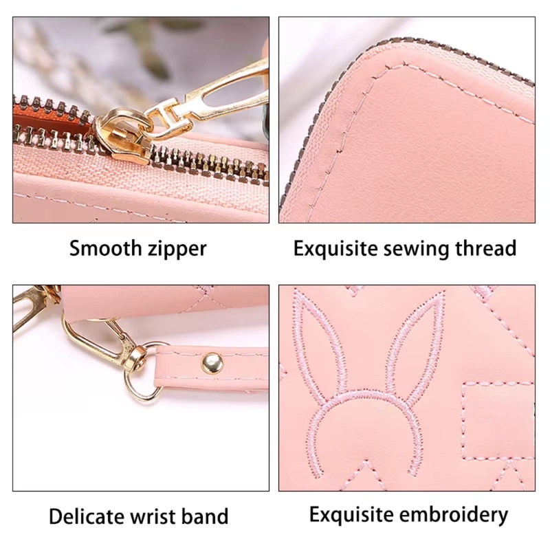 Product image KAHASIL - Dompet Lipat Wanita Panjang Bahan Kulit PU Leather KHDP45 all variant Hijau