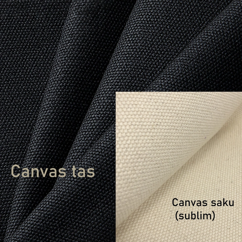 Product image Dewani - Dewani Totebag Canvas Hitam FLG-USA Tas Wanita Seri Bendera 40x36x5 hitam