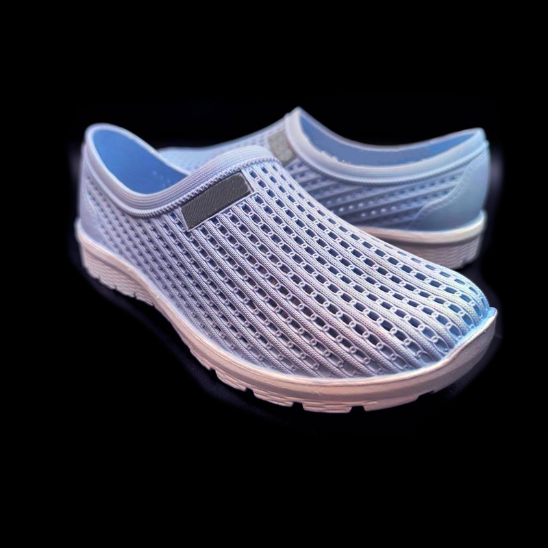 Product image Lanc Fashion - Sepatu Formal air flow Slip On Soft Rubber Fashion Big Size Biru 37 biru