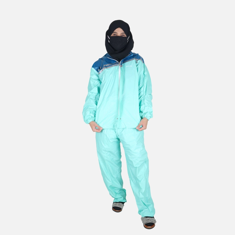 Product image Raincoat City - Jas Hujan Stelan Original Bahan PVC Sambungan Press 69126 All Size Tosca