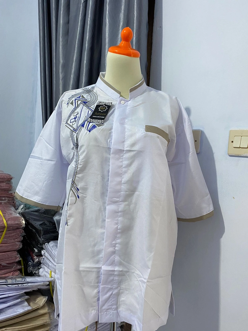 Product image qaydstoreid - FLASH SALE KOKO DEWASA PANJANG DAN PENDEK L PUTIH