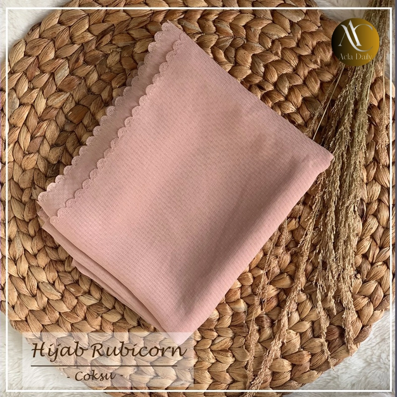 Product image Acla Daily - Jilbab Segiempat Rubicorn Lassercut Series All size Rb Coksu