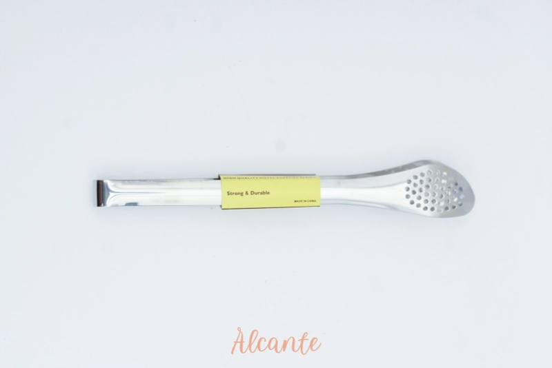 Product image Alcante - Penjepit Makanan Stainless Lubang Capit Silver