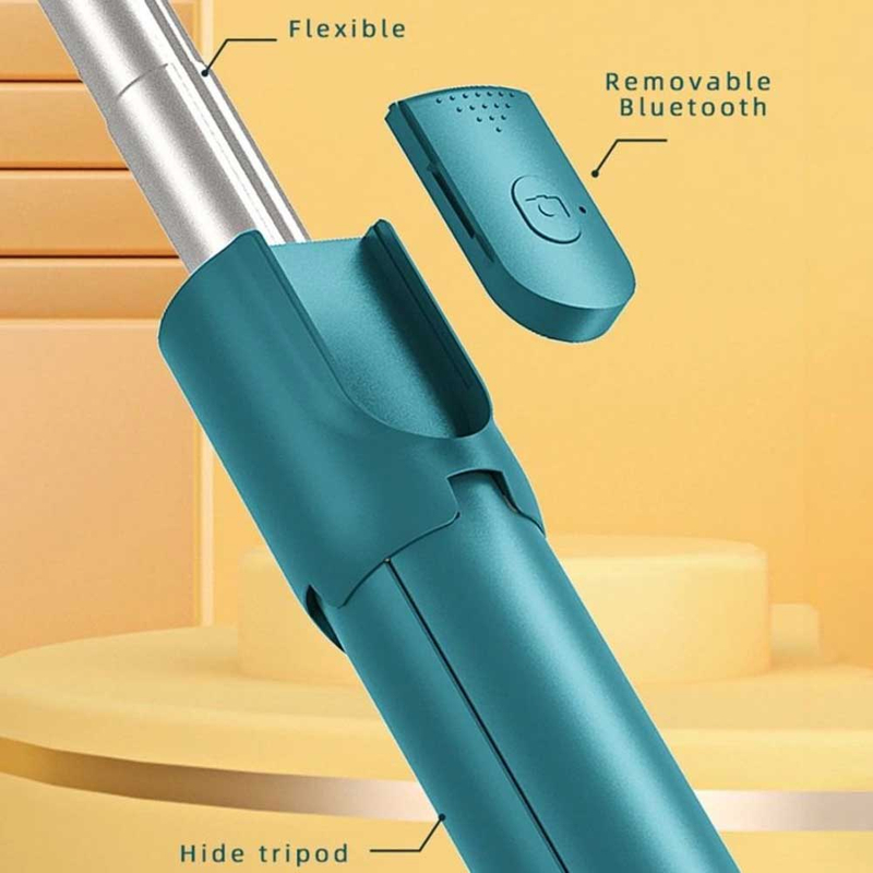 Product image Moveonesia - Tongsis Tripod Bluetooth 3in1 Terbaru TONGSIS R1 RANDOM