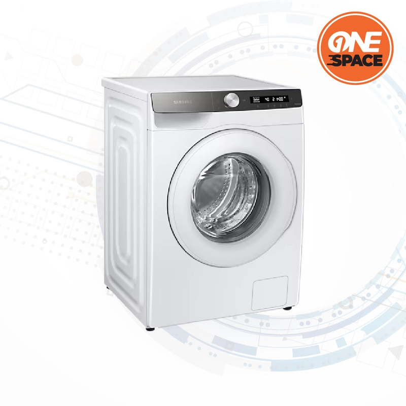 Product image One Space - Samsung Mesin Cuci 8 Kg Front Loading WW80T504DTT 8KG White
