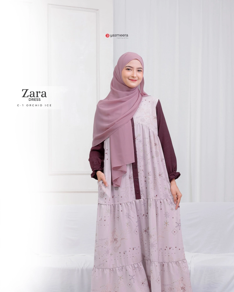 Product image BAJU GAMIS ZARA XS C1 - ORCHID ICE