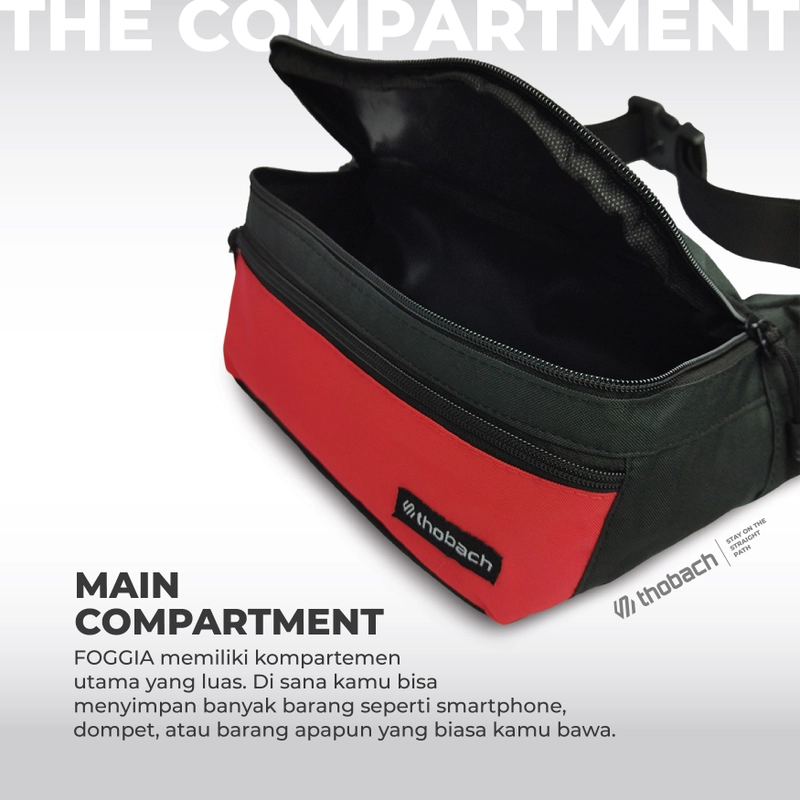 Product image Thobach official - THOBACH Waistbag FOGGIA ALL SIZE Red