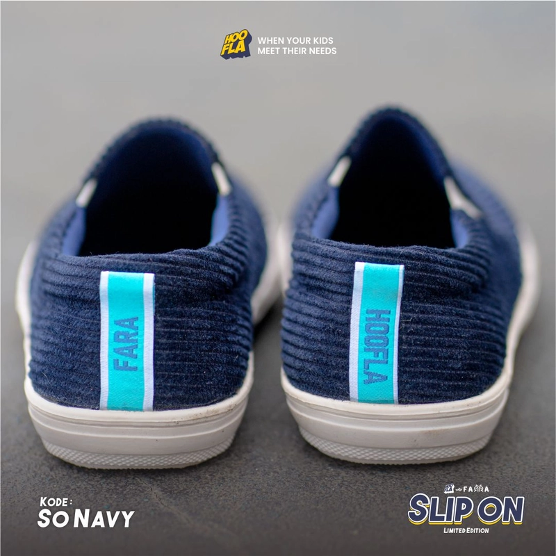 Product image Hoofla - Sepatu Slip On 31 Navy