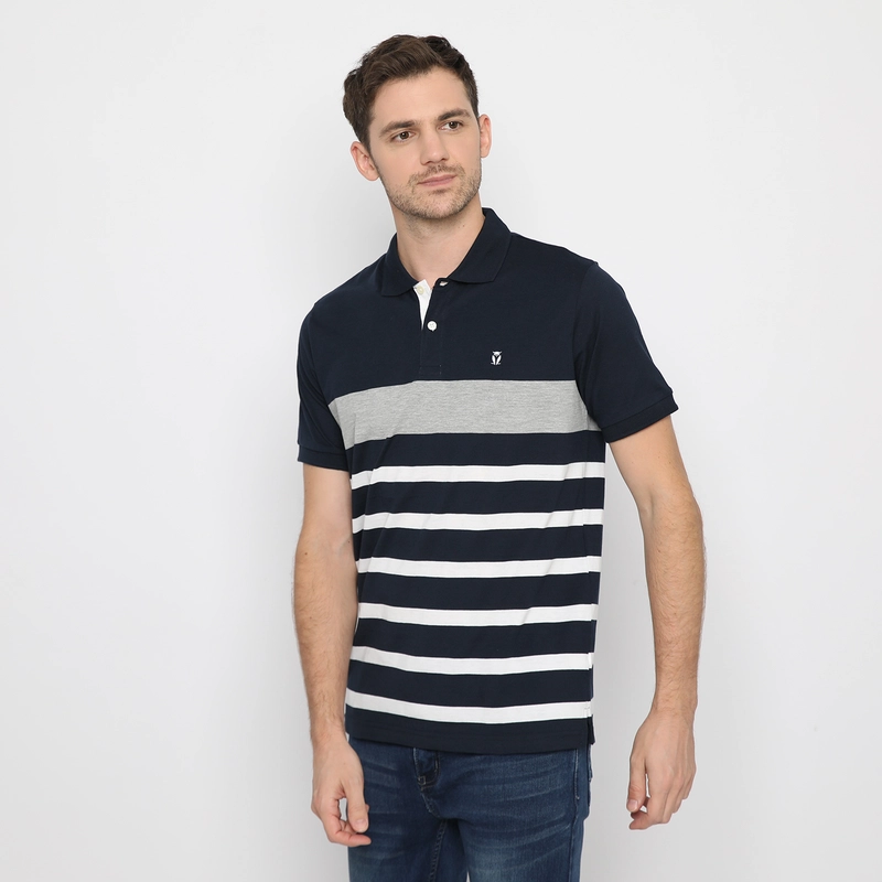 Product image MATSUDA APPAREL - MATSUDA Kaos Polo Shirt Pria Kerah Ibusuki M NAVY