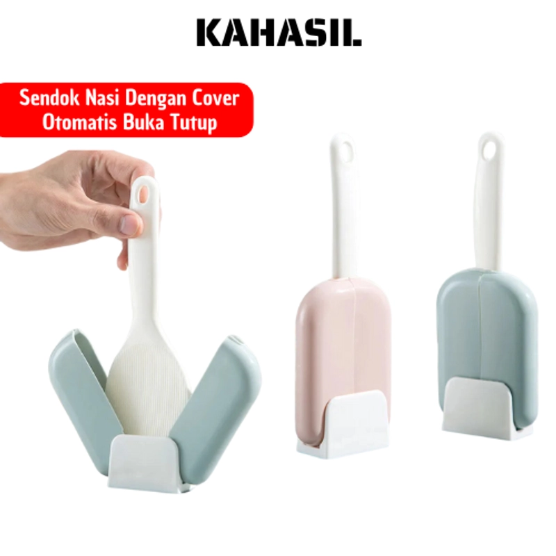 Product image KAHASIL - Centong Sendok Nasi Dengan Penutup Otomatis KMJ264 TOSCA