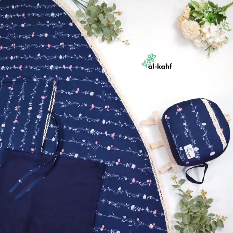 Product image Al Kahf - Mukena Dewasa 2in1 Katun Rayon Motif Jumbo JUMBO RYP001