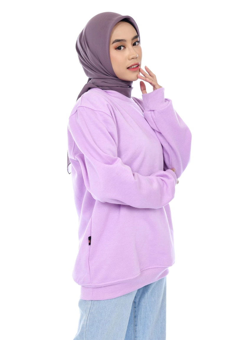 Product image Sweater Crewneck Polos Unisex A279 M Lilac