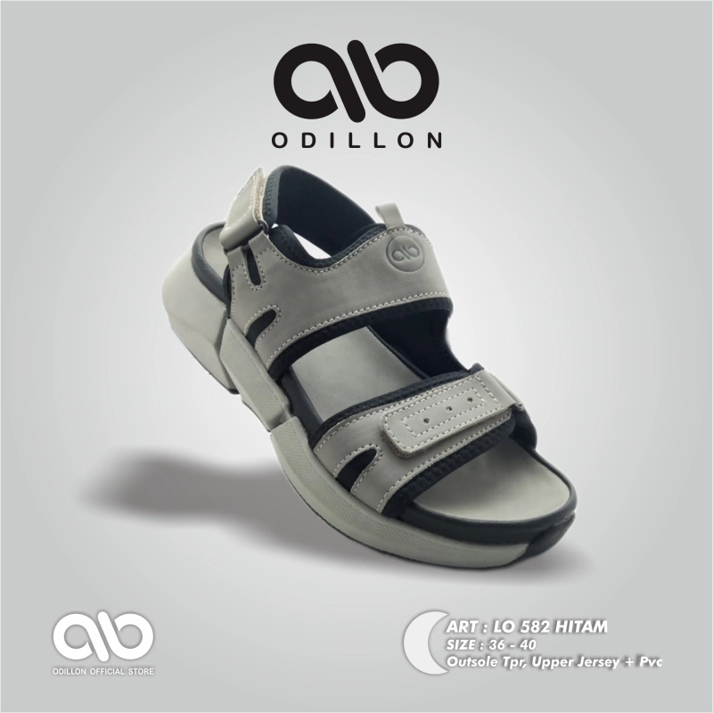 Product image Odillon - LO 582 / Sepatu Sandal Wanita Casual 40 BLACK