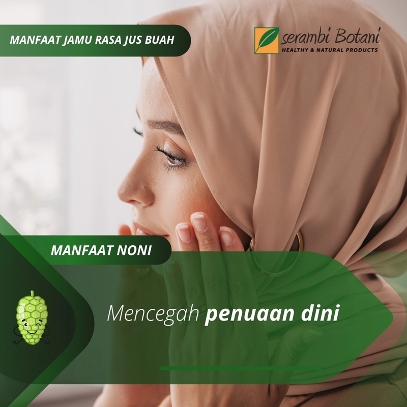 Product image SERAMBI BOTANI - Sari Jus Buah Mengkudu Noni - Menyembuhkan Gerd Pencernaan dan Insomnia 1000ml Noni