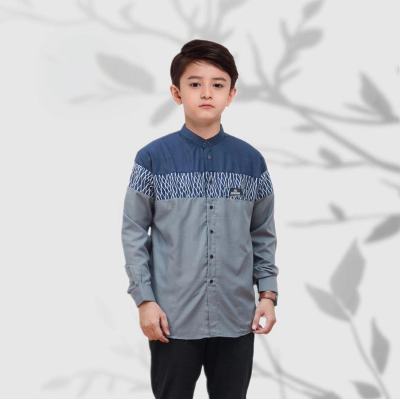 Product image Kois Batik - Baju koko anak kekinian terbaru bagus banget modern motif sandiko No 18 Sandiko 5