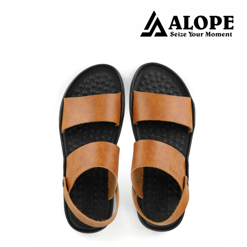 Product image ALOPE OFFICIAL - ALOPE - BUY 2 GET 1 SANDAL LOCO SANDAL UNISEX 39 TAN