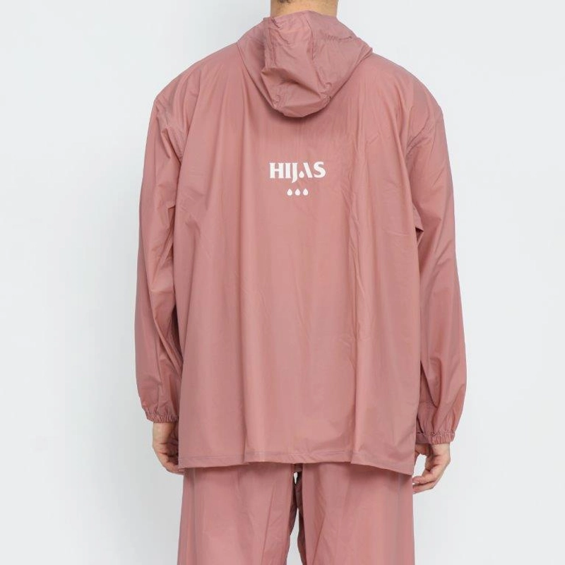 Product image South Legend - South Legend - HIjasku Jas Hujan Setelan Pvc Tebal Pria Wanita Setelan Jumbo ALLSIZE Dusty Pink