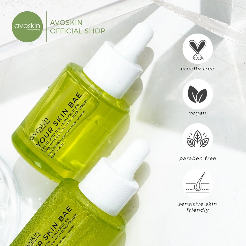 Product image AVOSKIN OFFICIAL - YSB Lactic Acid 10% + Kiwi Fruit 5% + Niacinamide 2,5% High Dose Serum 30 ml Serum