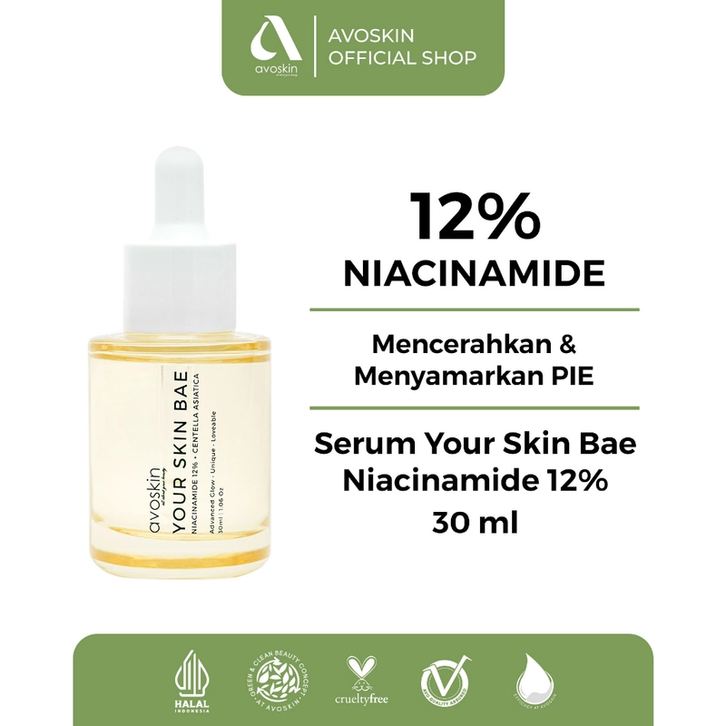 Product image AVOSKIN OFFICIAL - YSB Serum Niacinamide 12% + Centella Asiatica 30 ml Serum