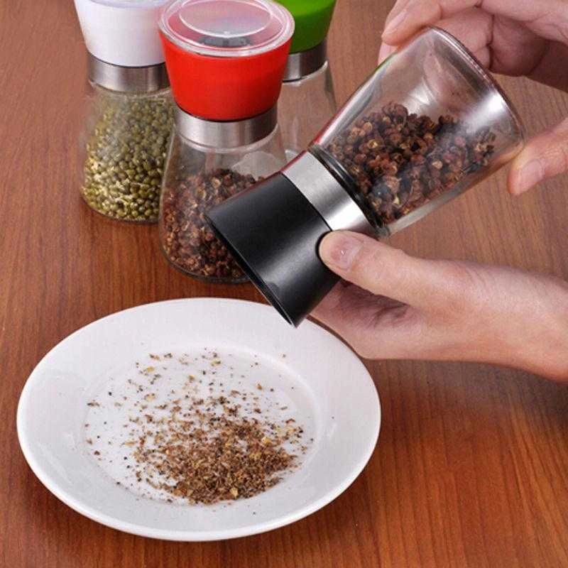 Product image RUMAH RAYA - (PO) Penggiling Merica Manual 160 ml hitam