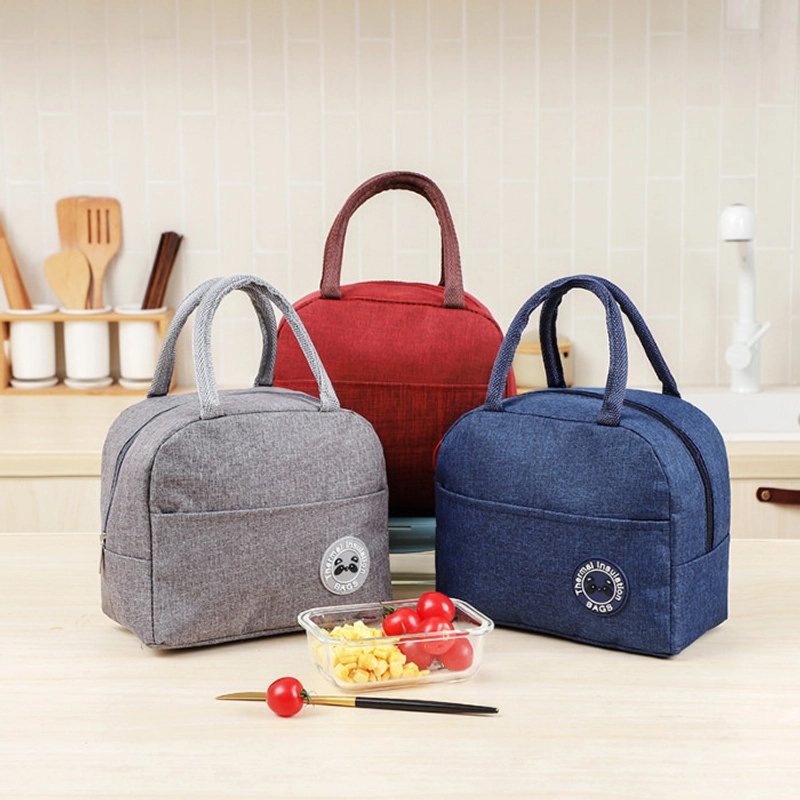 Product image KAMJE Tas Bekal Lunch Bag Tempat Penyimpanan Makanan Anak Sekolah KMJ111 KMJ111 HITAM