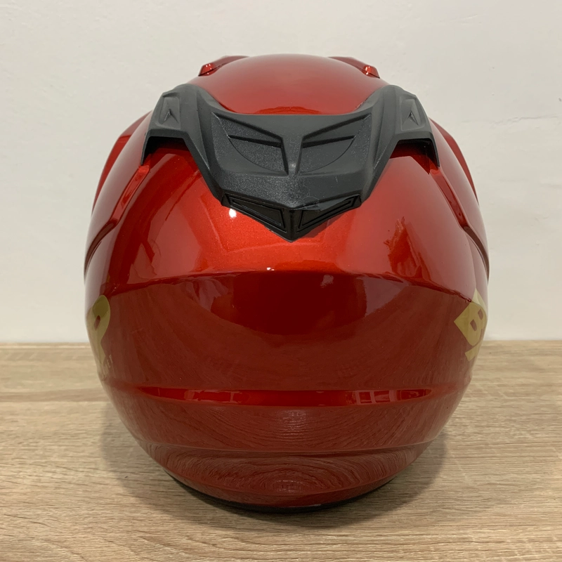 Product image Helm GL Merah Glossy Polos Solid - Single Visor (Kaca Clear) Helm SNI Helem Dewasa L GL Merah Glossy
