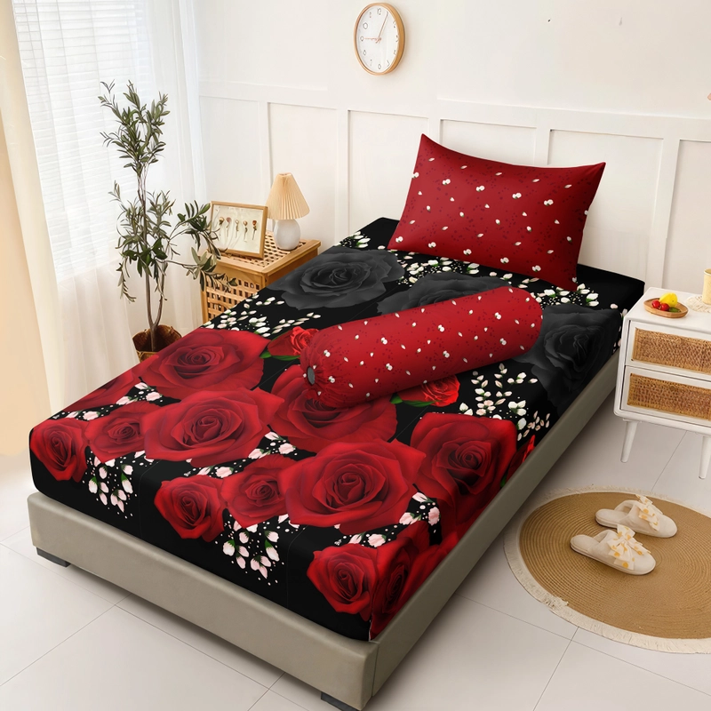 Product image LADY ROSE OFFICIAL - Illusions - Sprei Sabrina T25 120x200x25 Single 120
