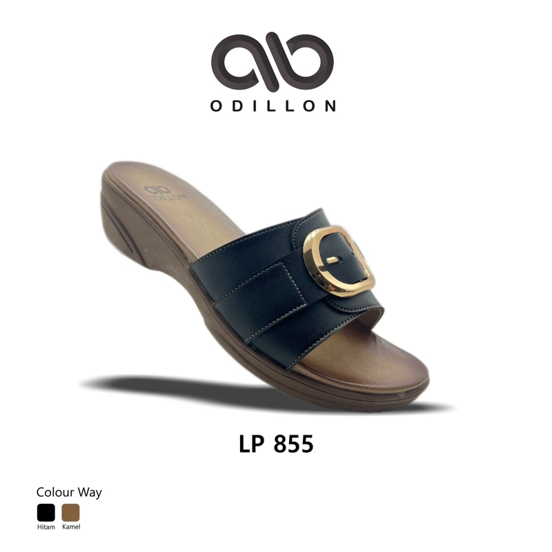 Product image Odillon - LP 855 / Sandal Slip On Wanita 39 Black