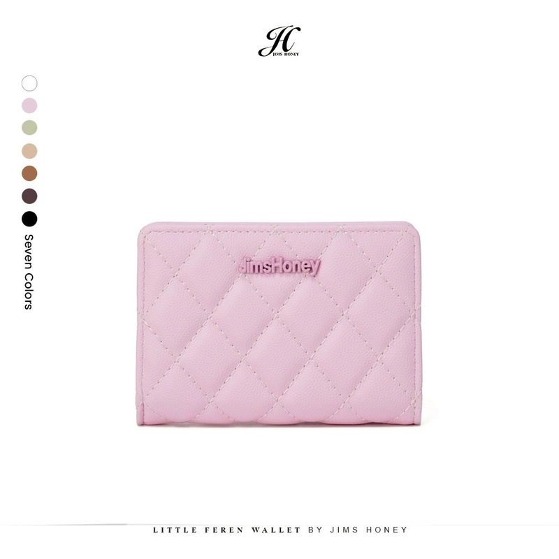 Product image JIMSHONEY SUKABUMI - LITTLE FEREN - Dompet Pendek Kecil - dompet Tangan simple JH 2022 PINK