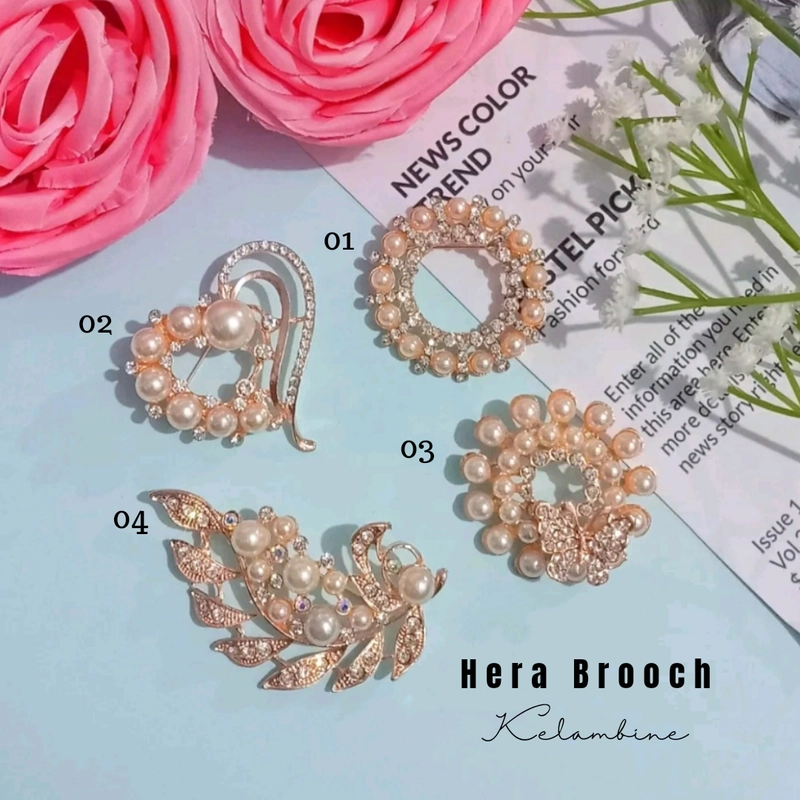 Product image Kelambine - Hera Brooch Bros Hera by Kelambine Hera Brooch 01 Rose Gold