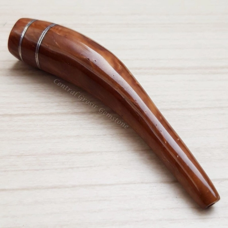 Product image CENTRAL GROSIR GEMSTONE - Pipa Kayu Kaukah Asli Instanbul Turki Di Jamin Original 1,4cm coklat