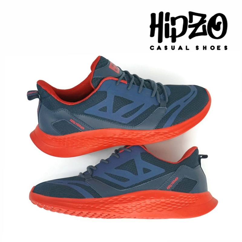 Product image Sepatu Pria Original Running sepatu Jogging Sepatu Sneakers Cowok H01 Brand Original Hipzo 39 Navy merah