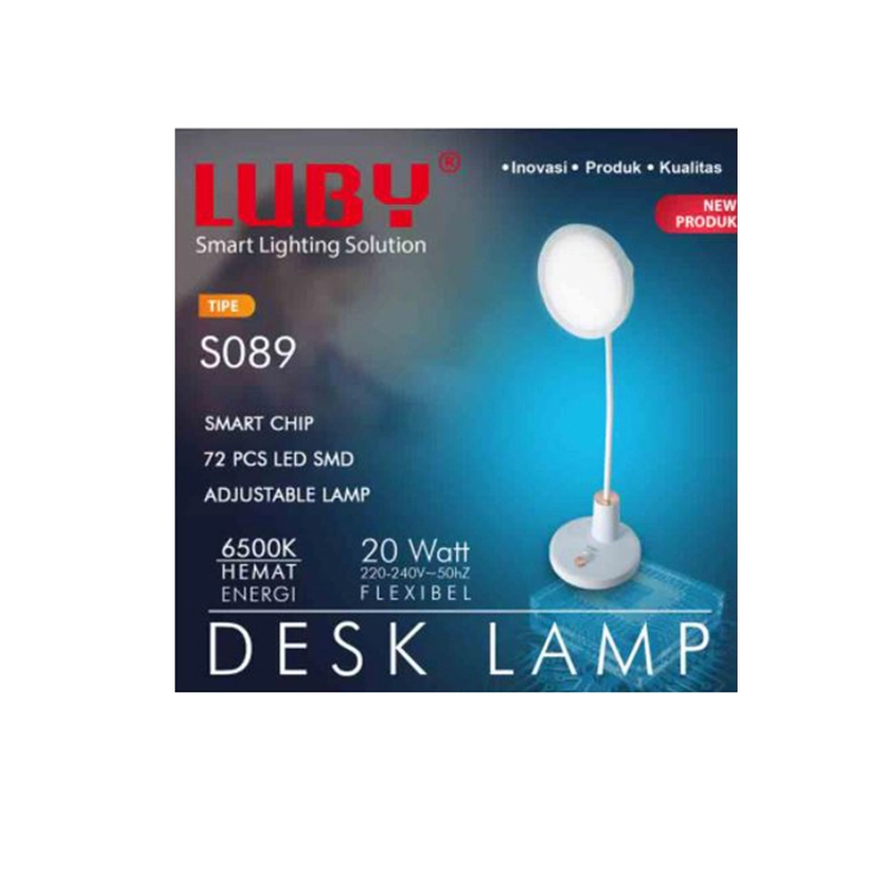 Product image Lampu Meja Lampu Belajar Led Luby L-S089 Type S-089