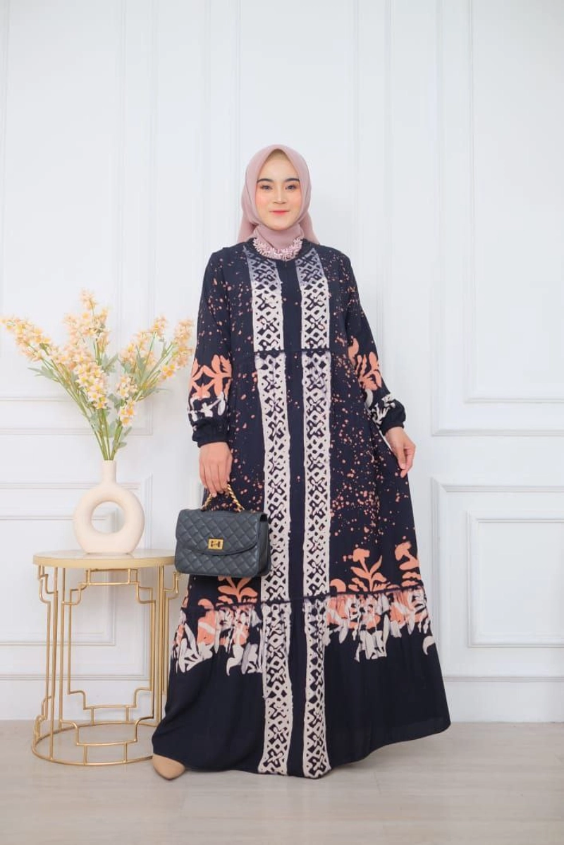 Product image Khisna collection - Gamis cap malaman best seller Allsize 1