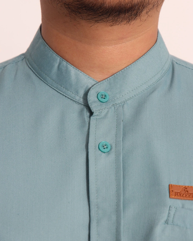 Product image Nazeer - Kemko Rasyid Kemeja Koko M Medium Turquoise