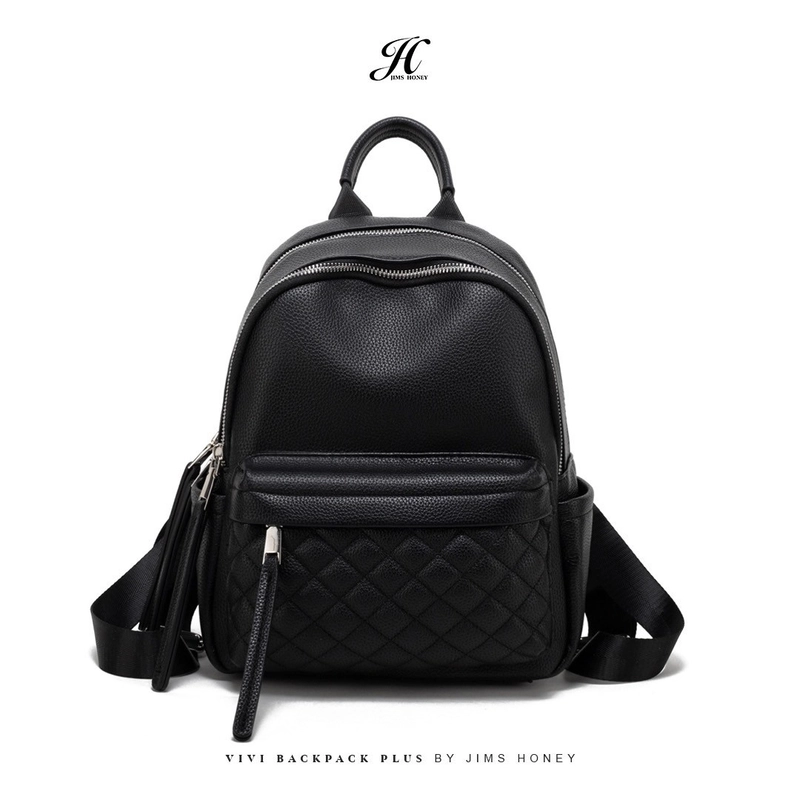 Product image JIMSHONEY SUKABUMI - Vivi Plus Bag - Backpack Wanita JH-102 BLACK