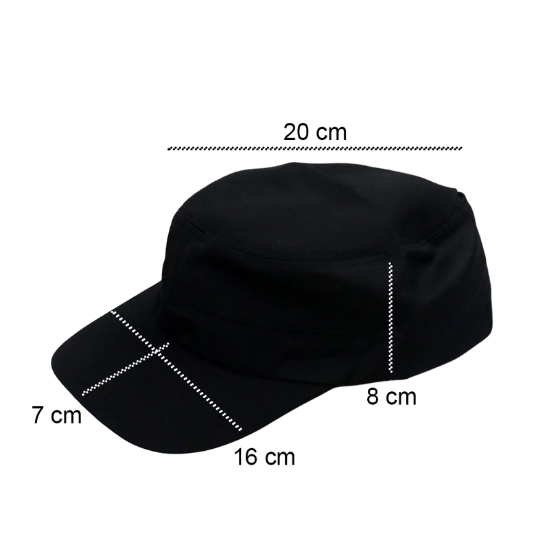 Product image RAYATORY - Topi Flat Top Komando City Hunter - F314 All Size Hitam