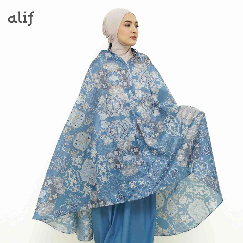 Product image Alif Modern Wear - (BEST SELLER) TURKISH COLLECTION MUKENA MINI MOTIF PARASUT PREMIUM KOREA TRAVEL All Size Cirali