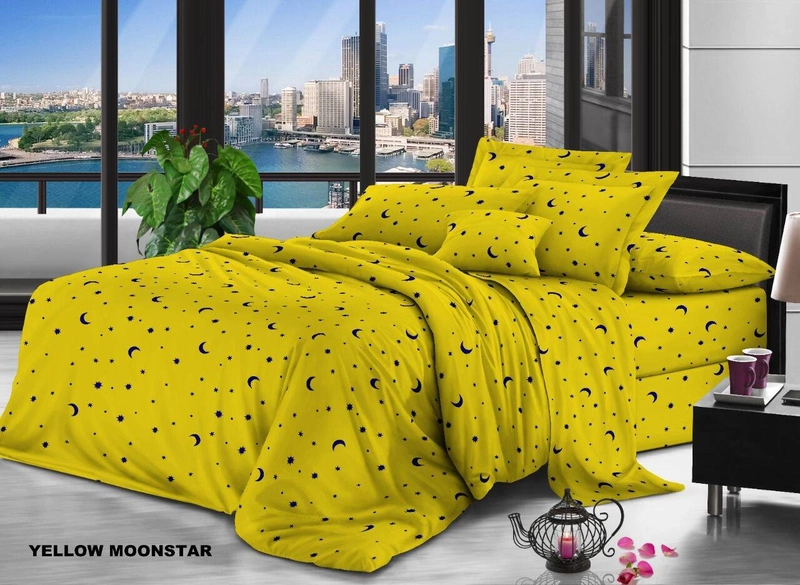 Product image SPREI TERLARIS YELLOW MOONSTAR 160X200 YELLOW MOONSTAR