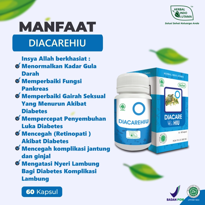 Product image Herbal Indo Utama - Paket Terapi Herbal Mengatasi dan Mengobati Luka Diabetes 200 gr Paket Herbal Luka