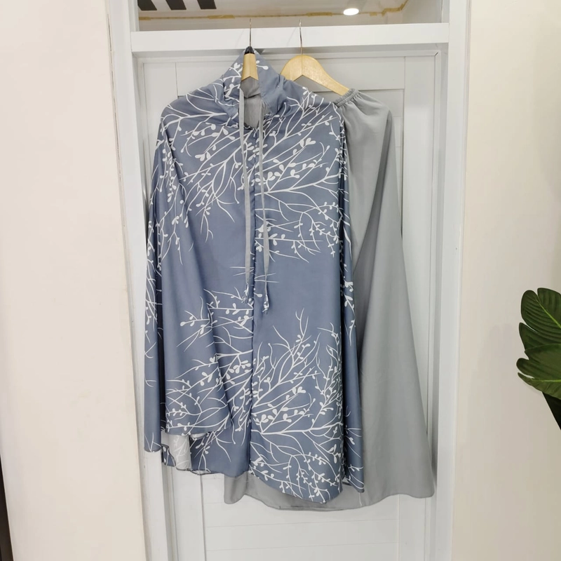 Product image Mukena Dewasa 2in1 Daily Khalila Series Dewasa Blue
