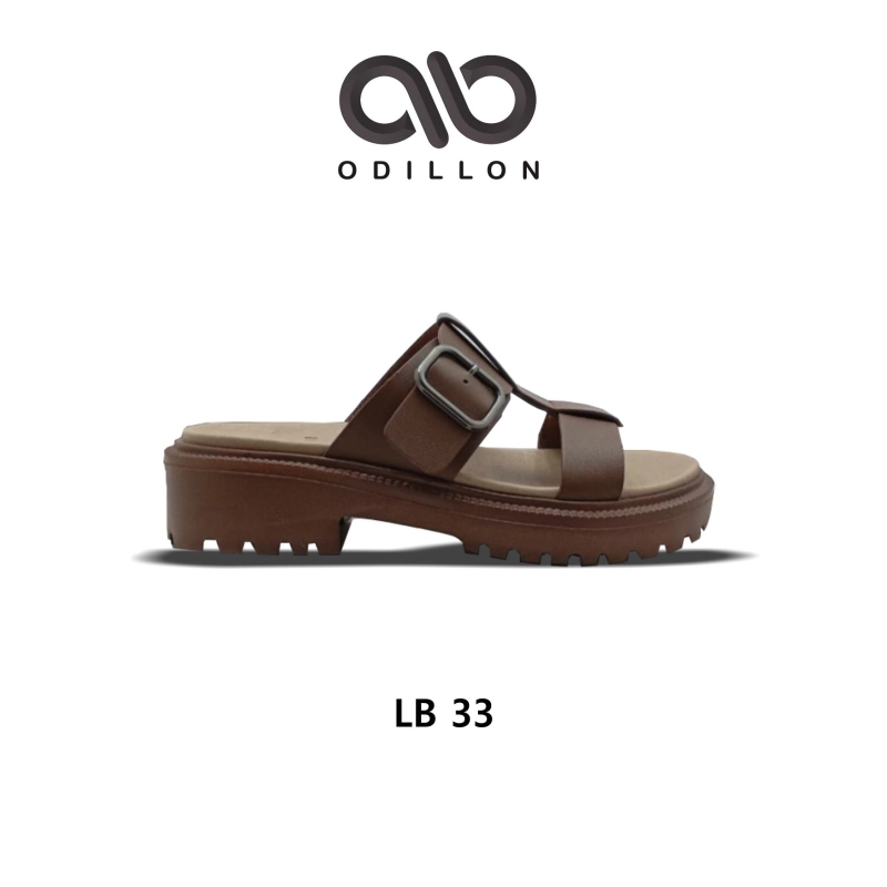 Product image Odillon - Odillon - LB 33 / Sandal Slip On Wanita Casual 36 BROWN