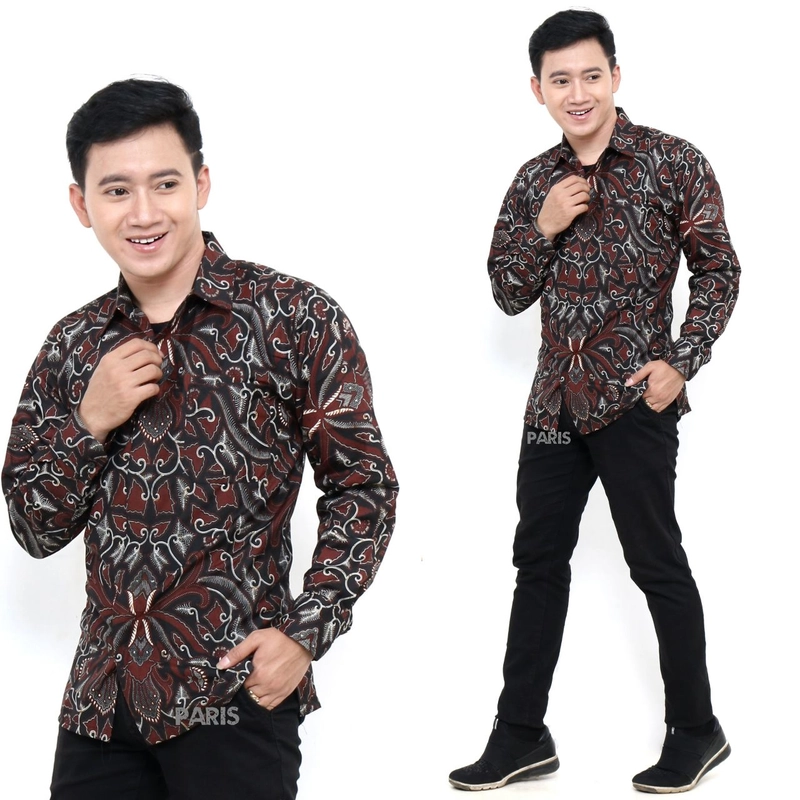Product image Kois Batik - Kemeja batik pria dewasa kode AC bagus sekali M Kode AC