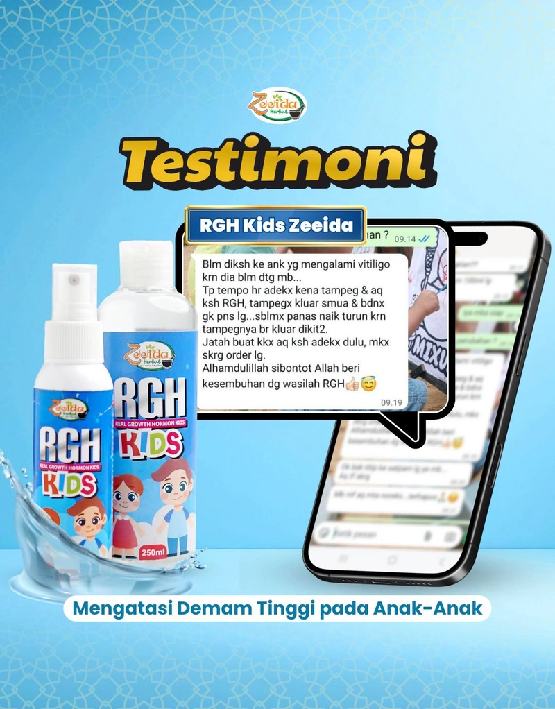 Product image Zeeida Herbal - RGH Kids Air Therapi Antibiotik Untuk Anak 500ML 500Ml RGH Kids