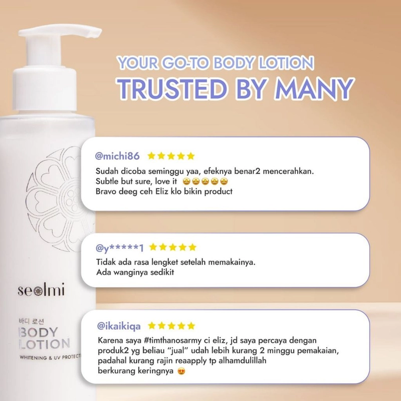 Product image Seolmi - SEOLMI Whitening Body Lotion 150ml putih