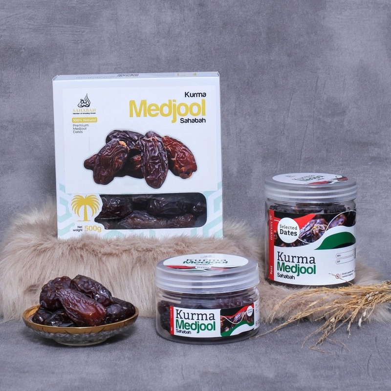 Product image Kurma Medjol Sahabah Premium - Kurma Medjool Asli - Medjool - Kurma Mejol 150g Manis