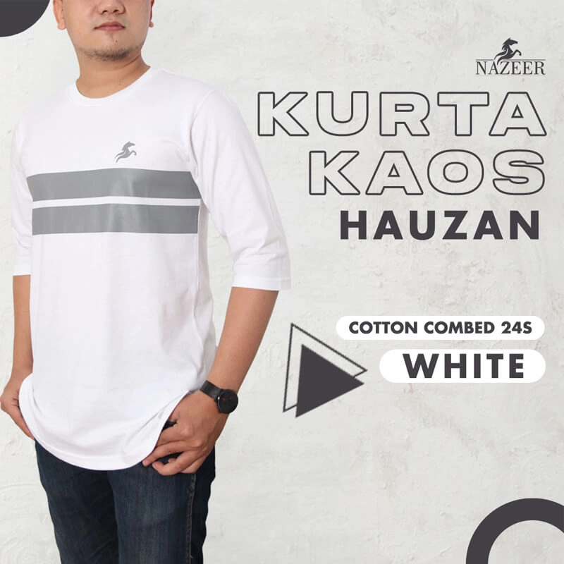 Nazeer - Kurta Kaos Hauzan M Broken White