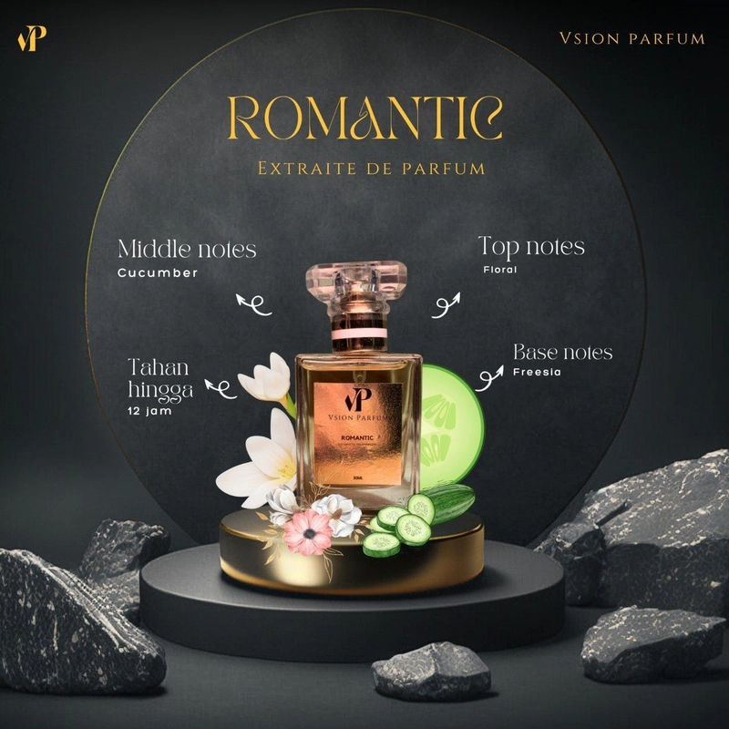 Product image VSION BLOOMIN PARFUM - Vsion Parfum - Romantic 30 ml Romantic