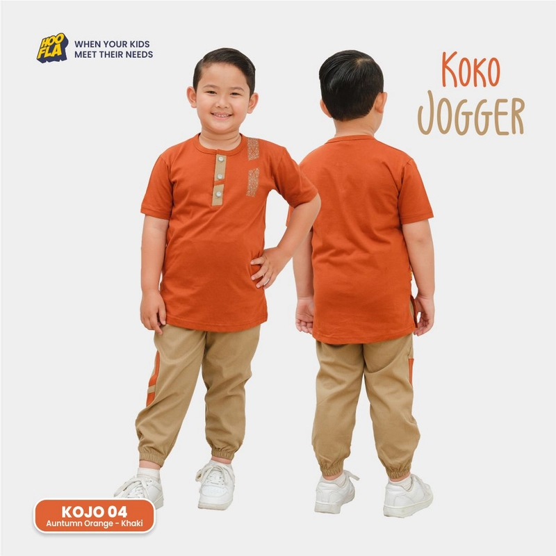 Product image Hoofla - Koko Anak/ Pakaian Anak Muslim Koko Jogger Furqon S KOJO 04