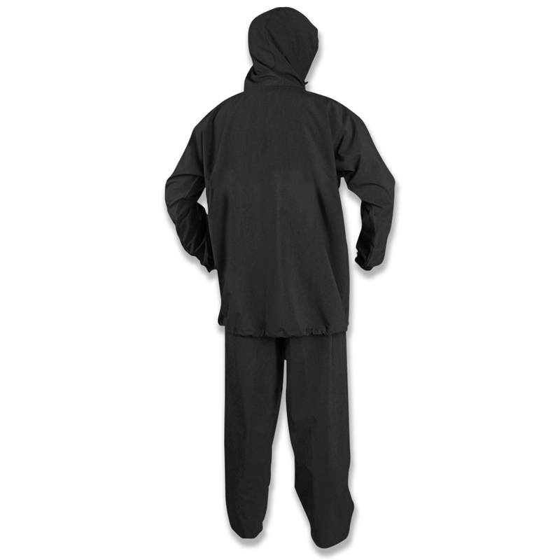Product image Catenzo Official - Capilari - Jas Hujan Kantung Kangguru Raincoat Anti Rembes Pria XWR 100 All Size Hitam